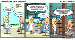 Small for HIPAA Breach Cartoon